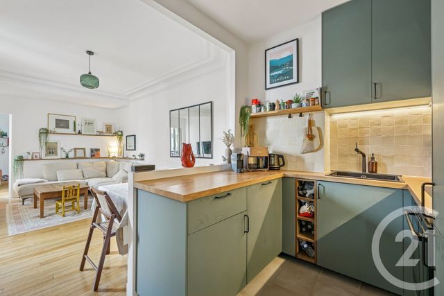 Appartement F3 à vendre - 3 pièces - 55.0 m2 - PARIS - 75013 - ILE-DE-FRANCE - Century 21 Olympiades
