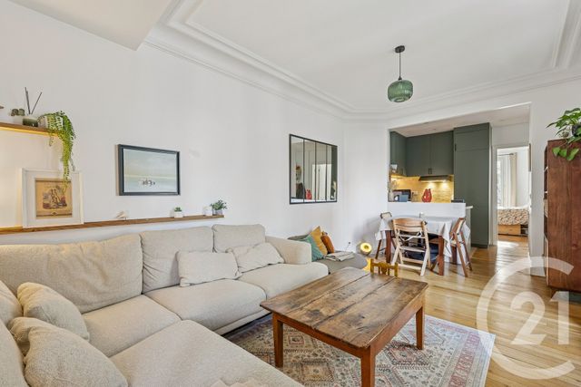 Appartement F3 à vendre - 3 pièces - 55.0 m2 - PARIS - 75013 - ILE-DE-FRANCE - Century 21 Olympiades